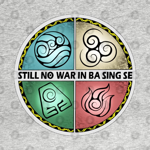 Still no war in Ba Sing Se color by Leo Pringadhy